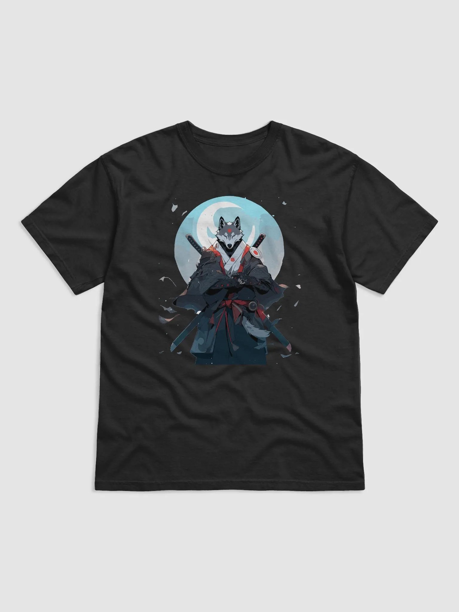 Japanese Samurai Wolf Anime product image (1)