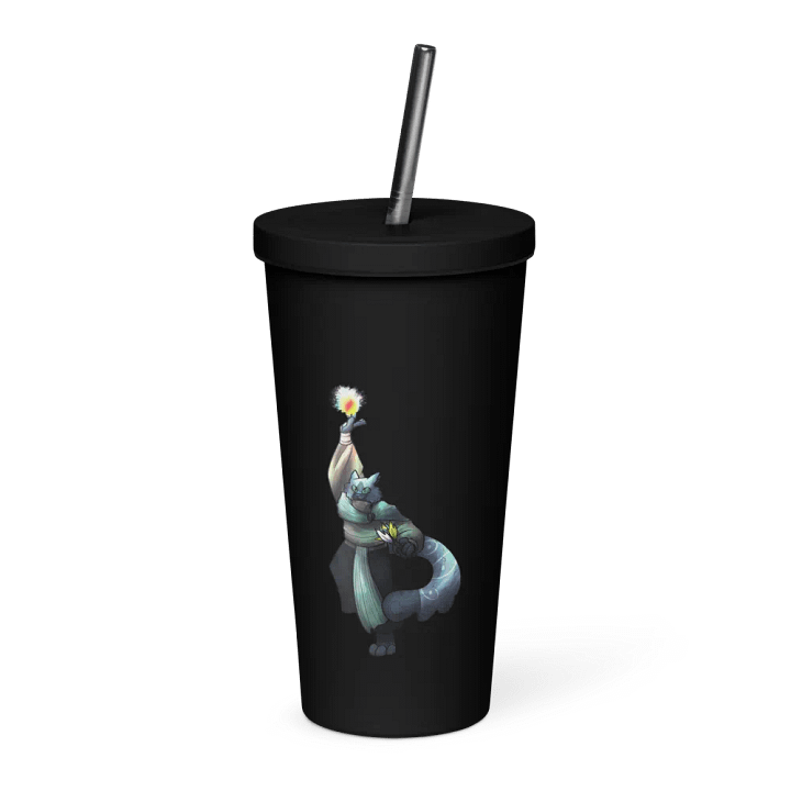 "Spellcasting" tumbler with straw product image (1)