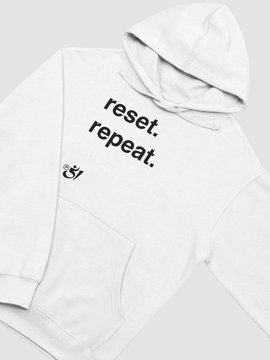 reset. repeat. hoodie product image (3)