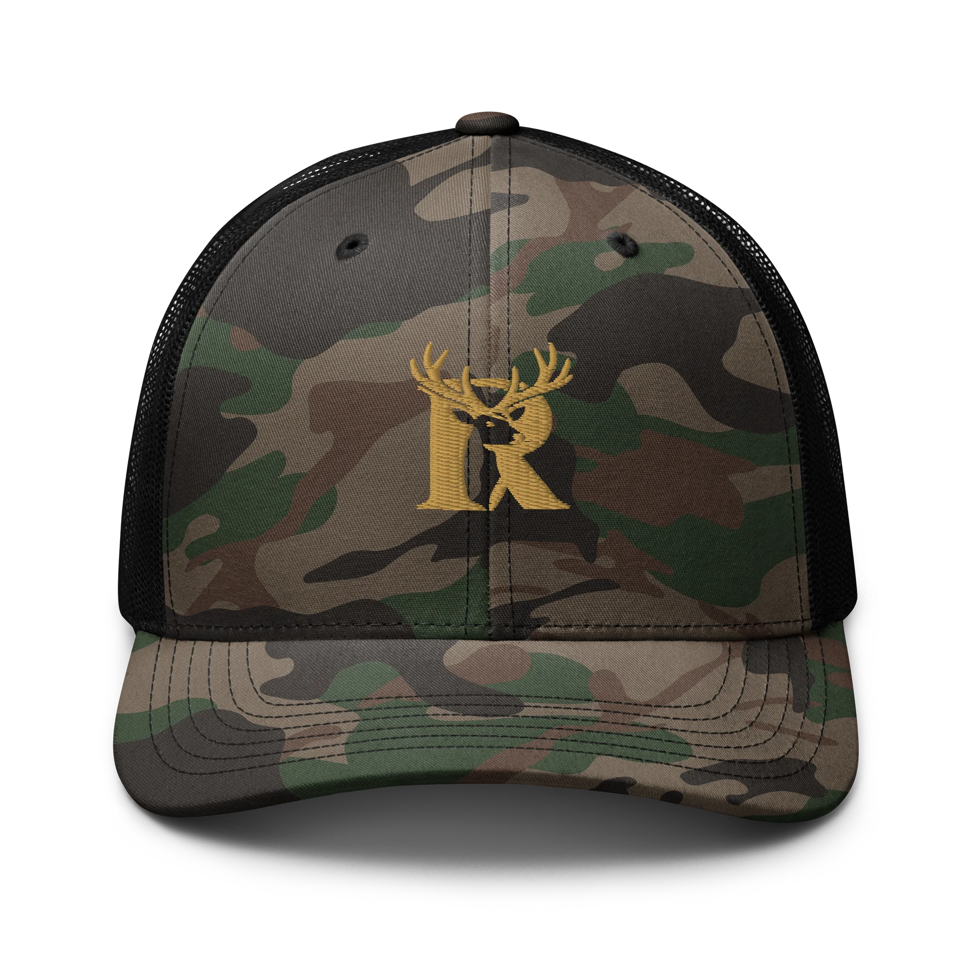 Rugged Retreats Logo Camo Hat product image (1)