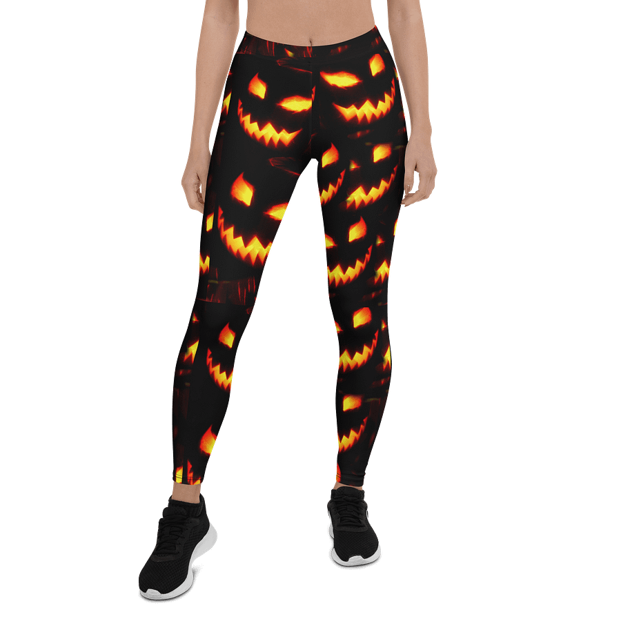 Jack o Lantern Smiles All-Over Leggings product image (1)