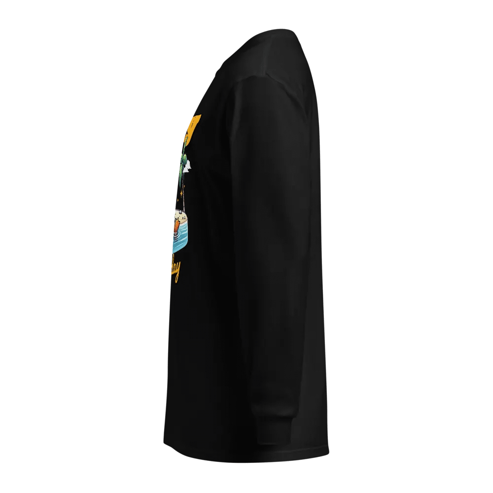 Lazy Dad Duck Sunglasses Long Sleeve Shirt product image (6)