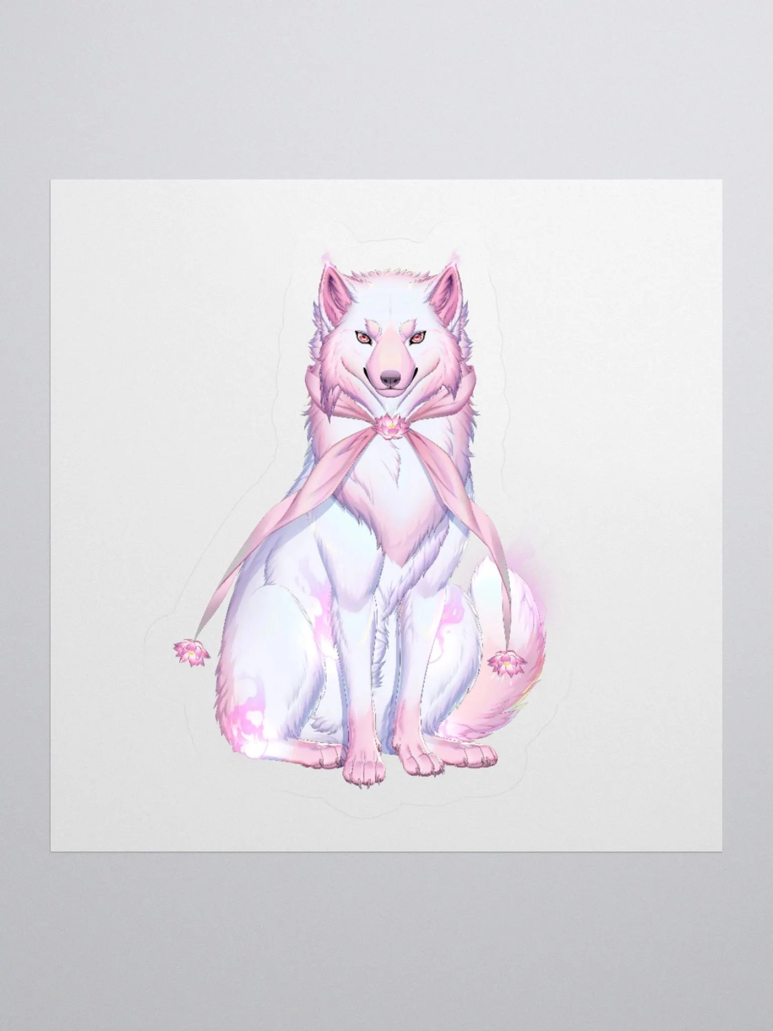 Bellyr Adsala "Wolf Form" Kiss-Cut Sticker product image (4)