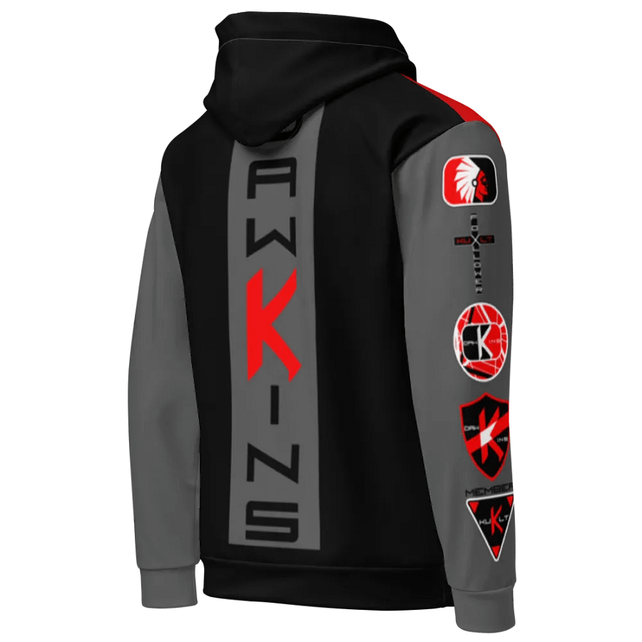 Dawkins Gray Stripe Hoodie 2 product image (5)