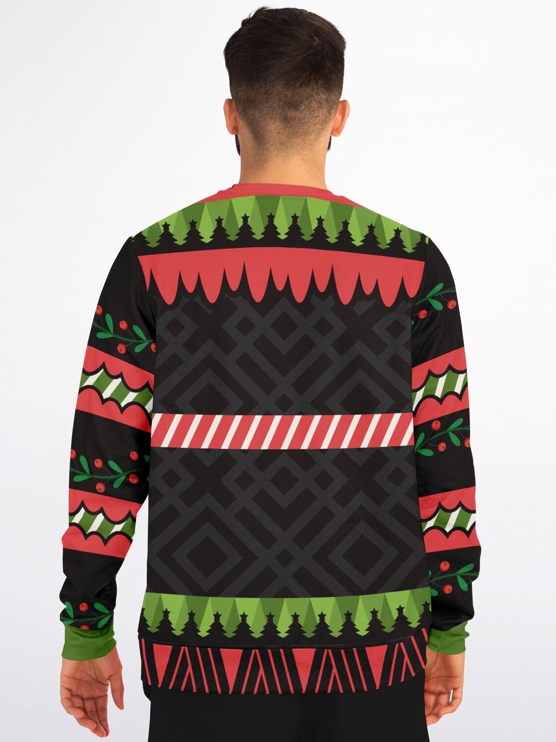 "Once A Swimmer.." Christmas Sweater | Funny Adult Holiday Sweatshirt | Biology Humor Winter Outfit | Sperm Cell Party Outfit product image (2)