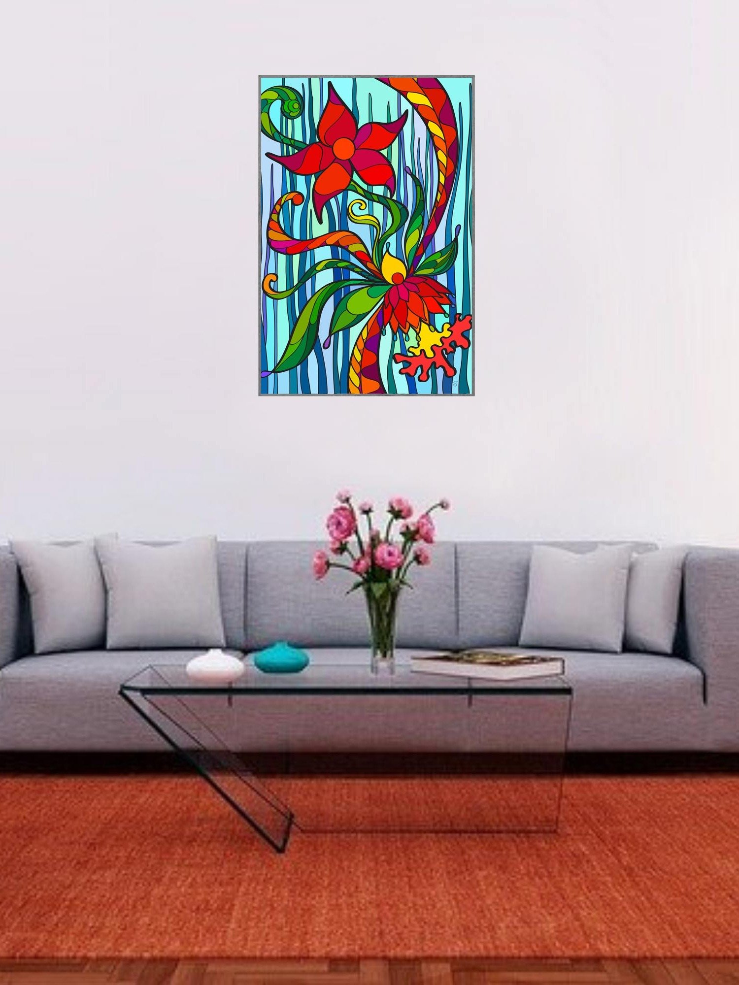 Vibrant Matte Poster Prints - Deep Ocean Starfish product image (7)
