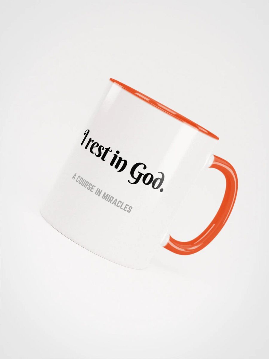 I rest in God - ACIM Inspirational Mug product image (51)