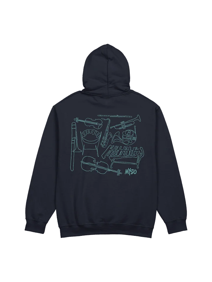MYSO Navy Instrument Hoodie product image (2)