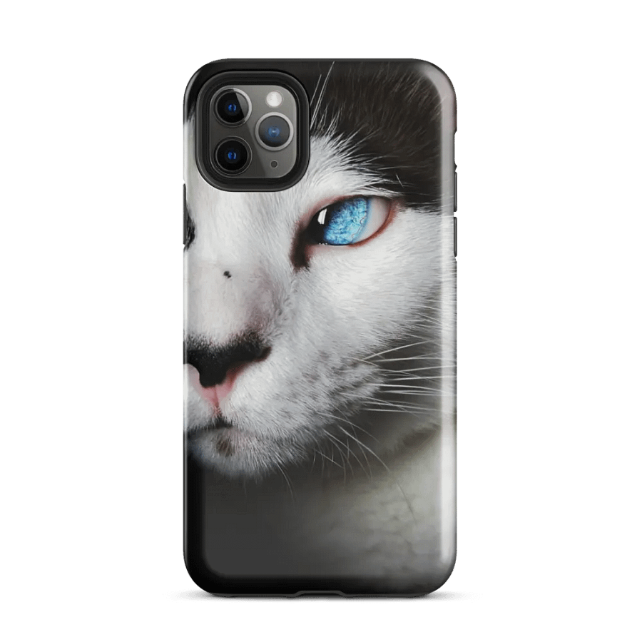 Beautiful Blue-Eyed Cat Phone Case for Animal Lovers product image (34)