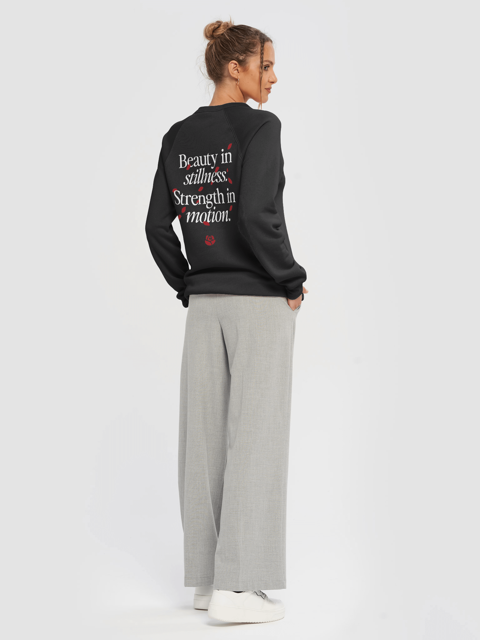 Bella+Canvas Unisex Sponge Fleece Raglan Sweatshirt product image (24)