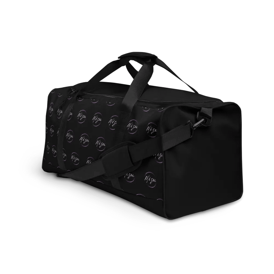 Duffle Bag, Black w/ Patterned Color Logo product image (10)