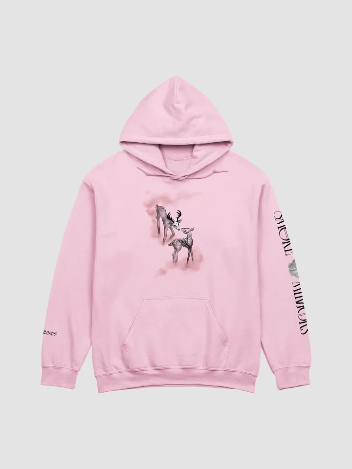 Pink Forest Familiar Guardians - Doe and Stag Hoodie product image (1)