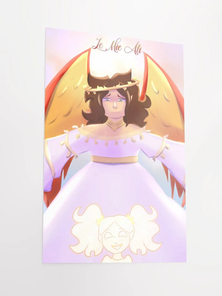 THE FIVE STAGES OF GRIEF BUT YOU'RE STILL ALIVE: Le Mie Ali Oil Painted Poster product image (5)