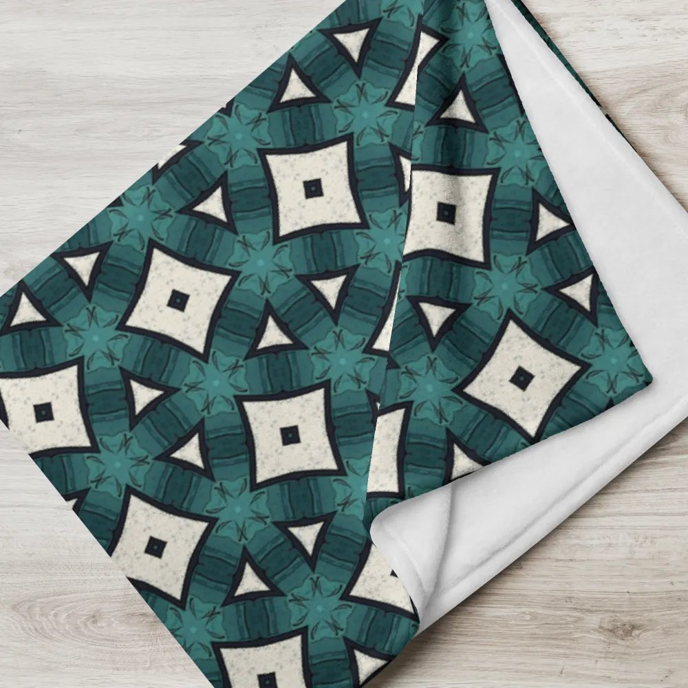 Geometric Shapes Throw Blanket product image (2)