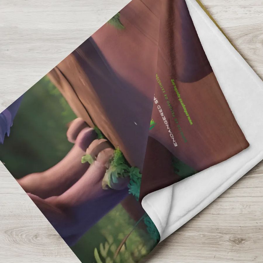 Endangered Species - Mexico - Mexican Wolf Throw Blanket product image (6)
