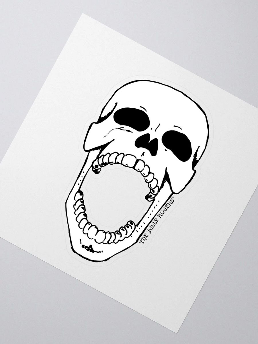 Screaming Skull Sticker product image (6)