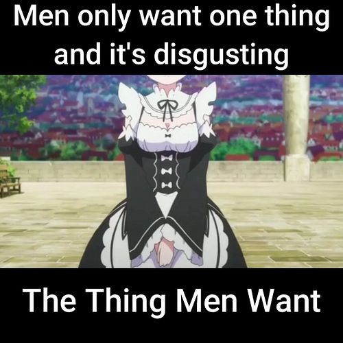 “Men only want one thing and it’s disgusting.”
Yeah…
All he wanted was this.

A life with her.
The struggles. The quiet morni...