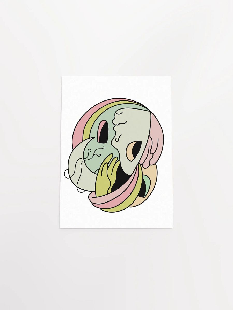 HandFaceMask (White Print) product image (12)
