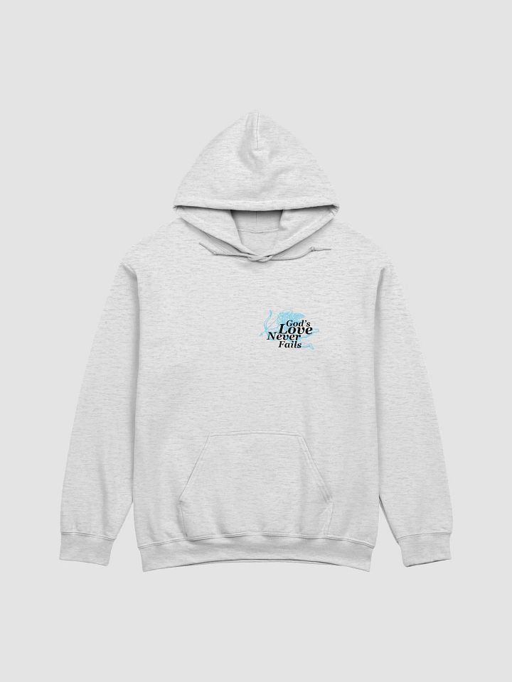 God's Love Never Fails Christian Hoodies​ product image (2)
