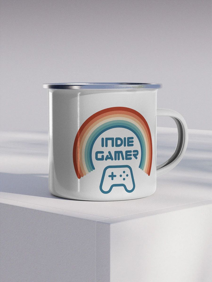 Indie Gamer Enamel Mug product image (4)