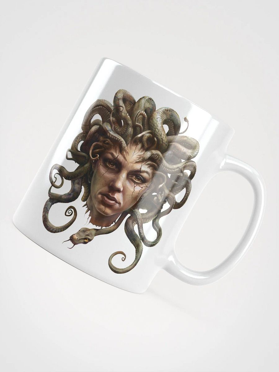 Medusa - The Gorgon - White Glossy Mug product image (4)