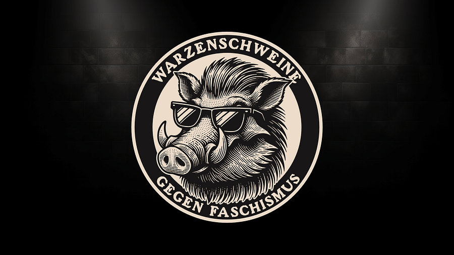 Warzenschweine gegen Faschismus Desktop Wallpaper product image (3)