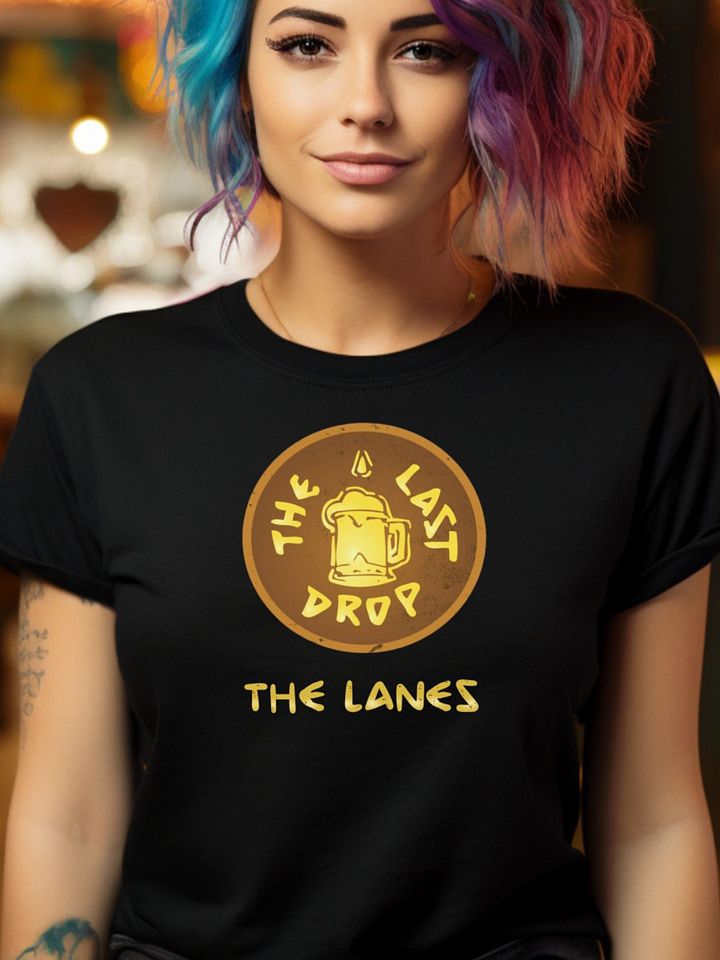 Arcane The Last Drop Pub Sign T-shirt product image (2)