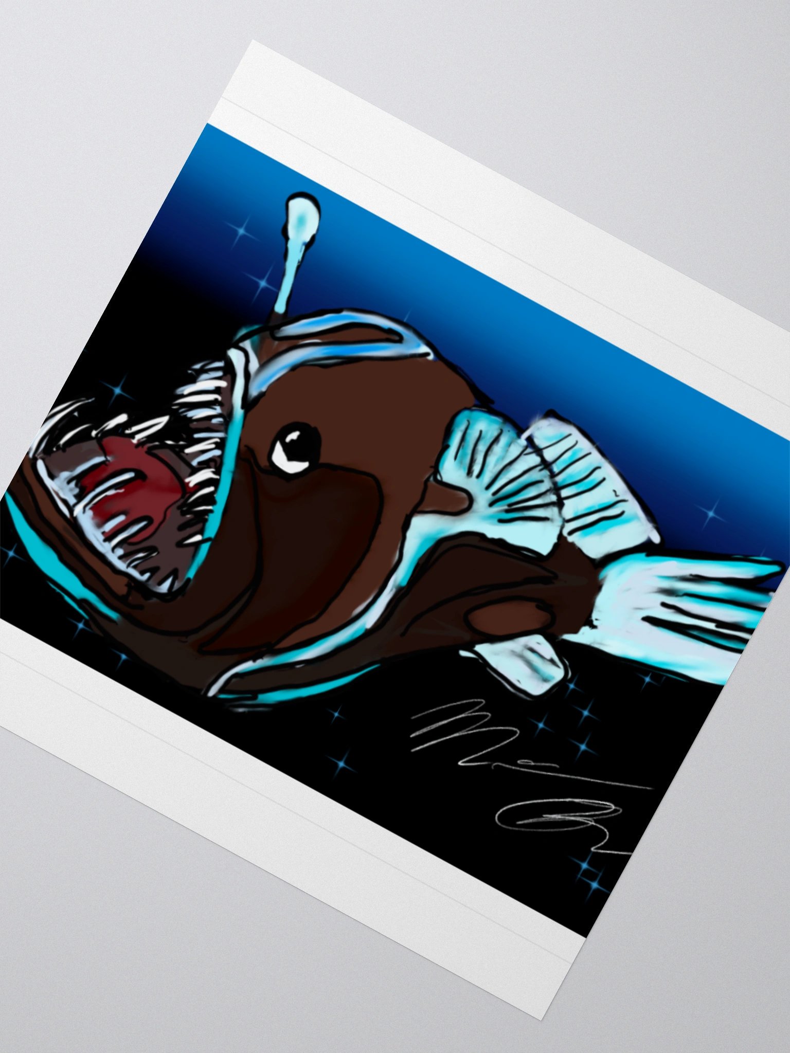 Cel shaded Anglerfish product image (4)
