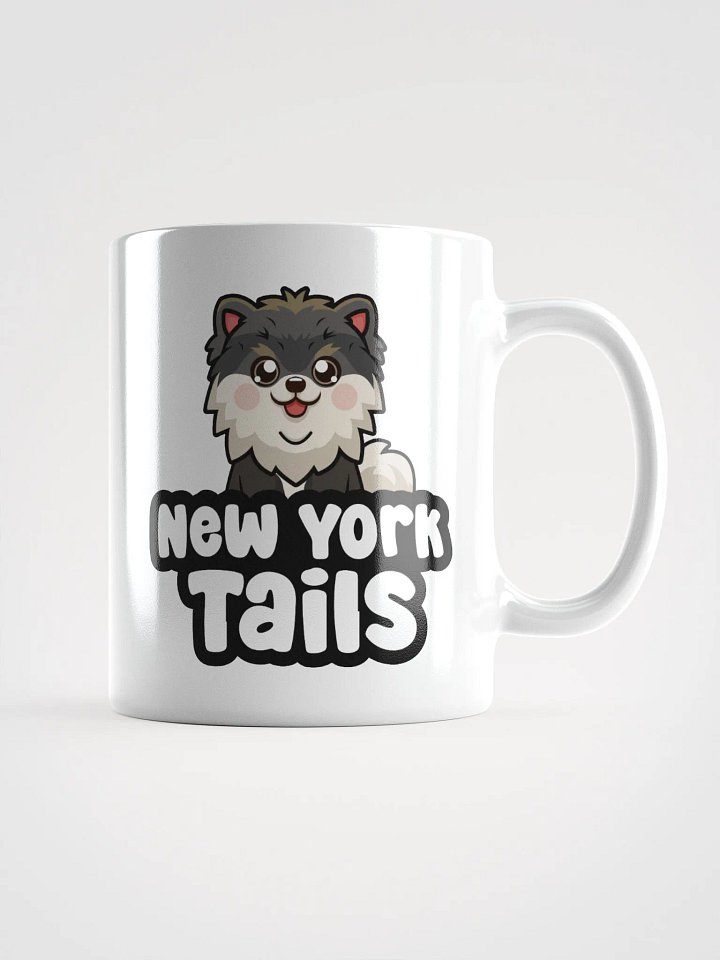 Mocha's New York Tails White Mug product image (1)
