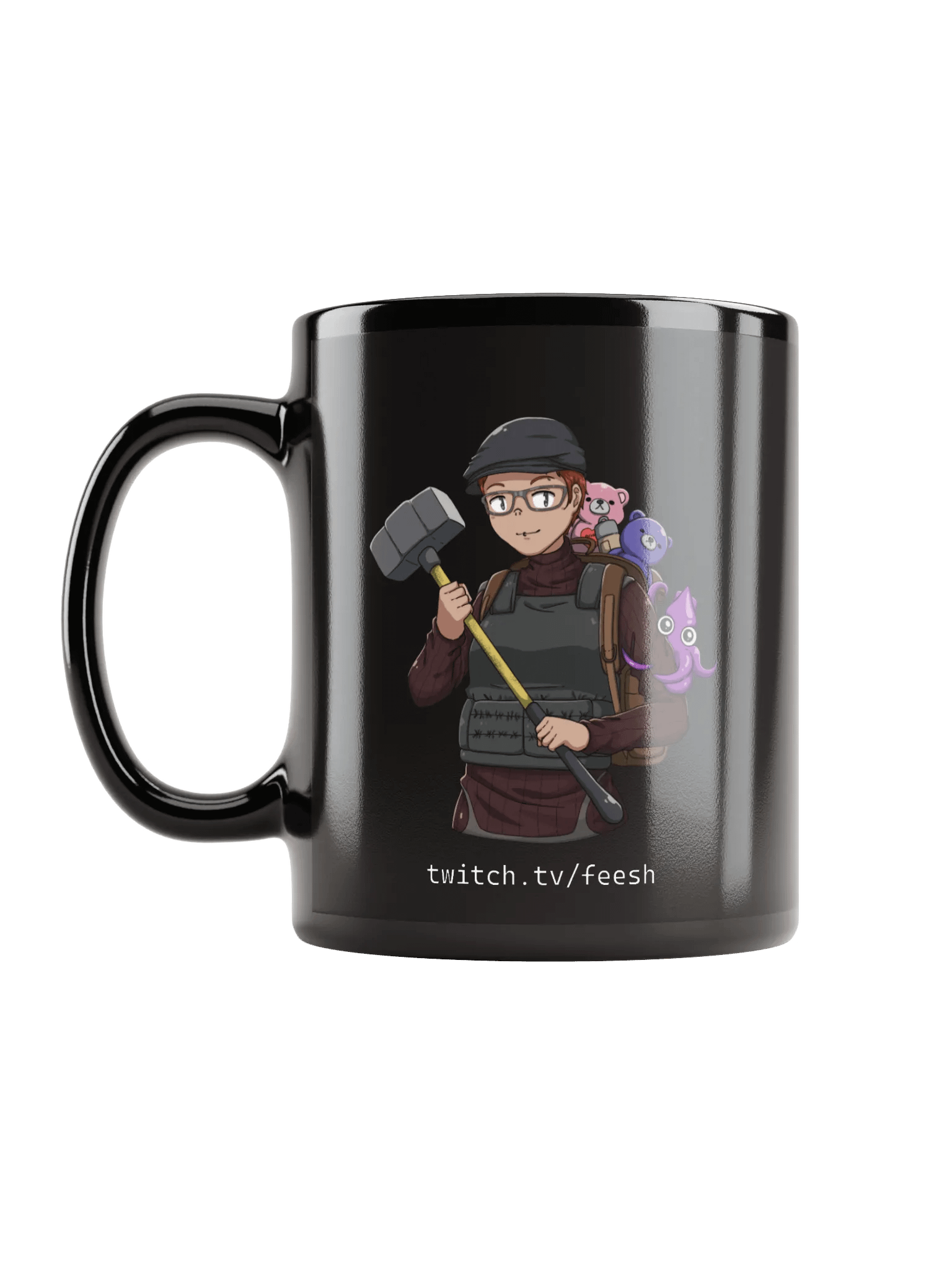 Diane Coffee Mug [black 11oz] product image (6)
