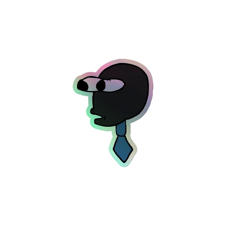 Melted0x Pog Champ Holo Sticker! product image (1)