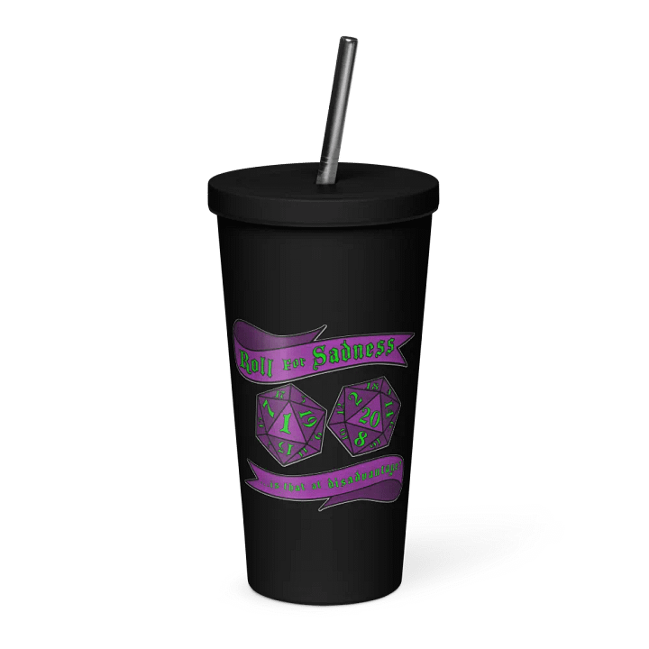Roll For Sadness Tumbler product image (1)