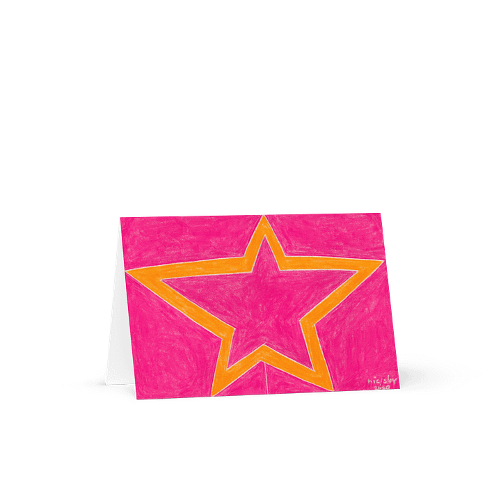 Star Holiday Greeting Card product image (2)