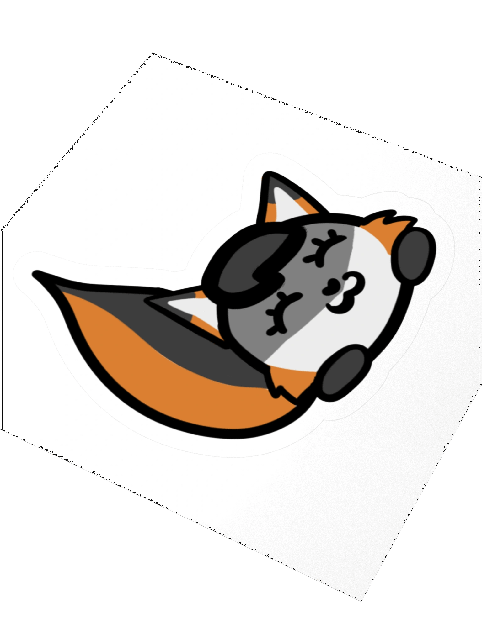 Foxbot sticker - happy product image (3)
