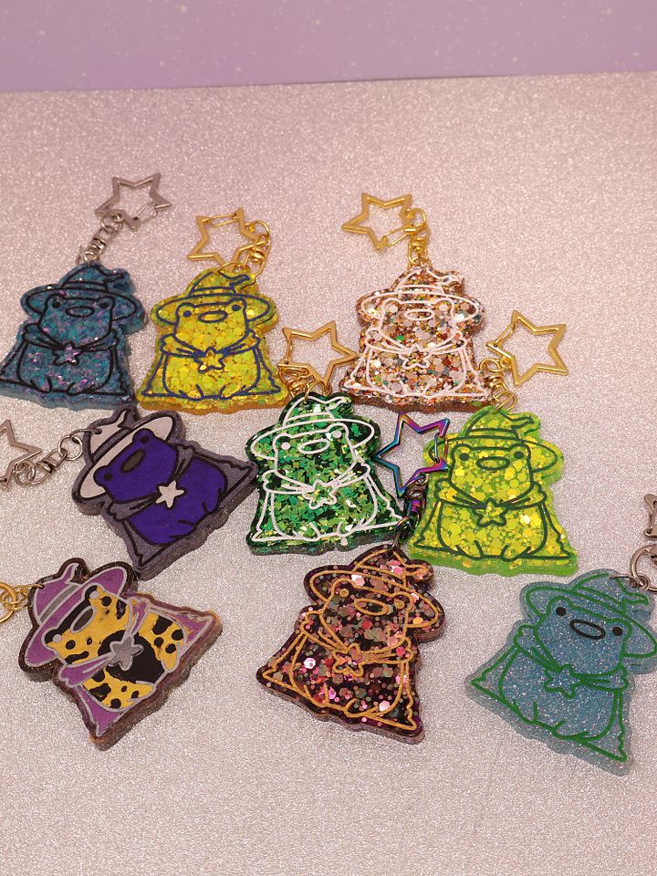 Ralph the Frog Wizard Keychain Version 2 product image (19)
