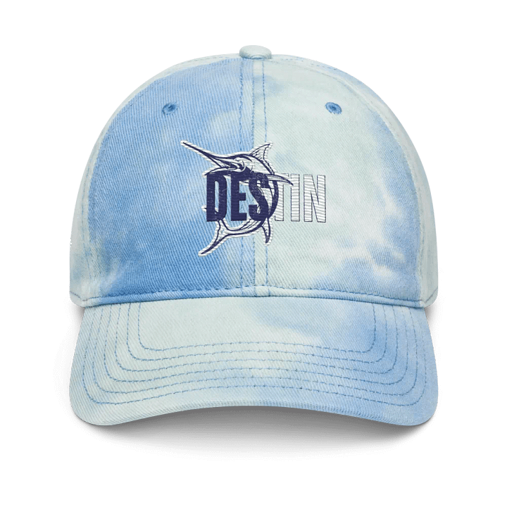 Marlin Majesty Tie-Dye Embroidered Dad Hat product image (1)