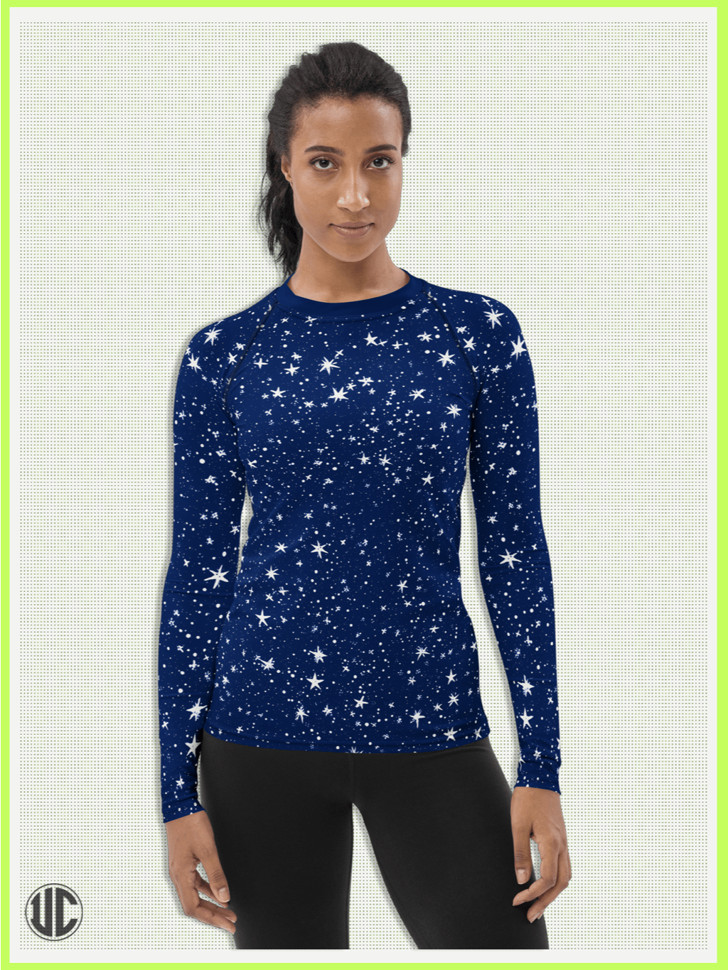 Midnight Sky - Women's Rash Guard product image (5)