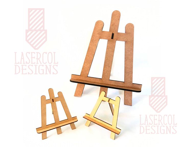 Mini Easel Stand - Laser Cut Files product image (2)