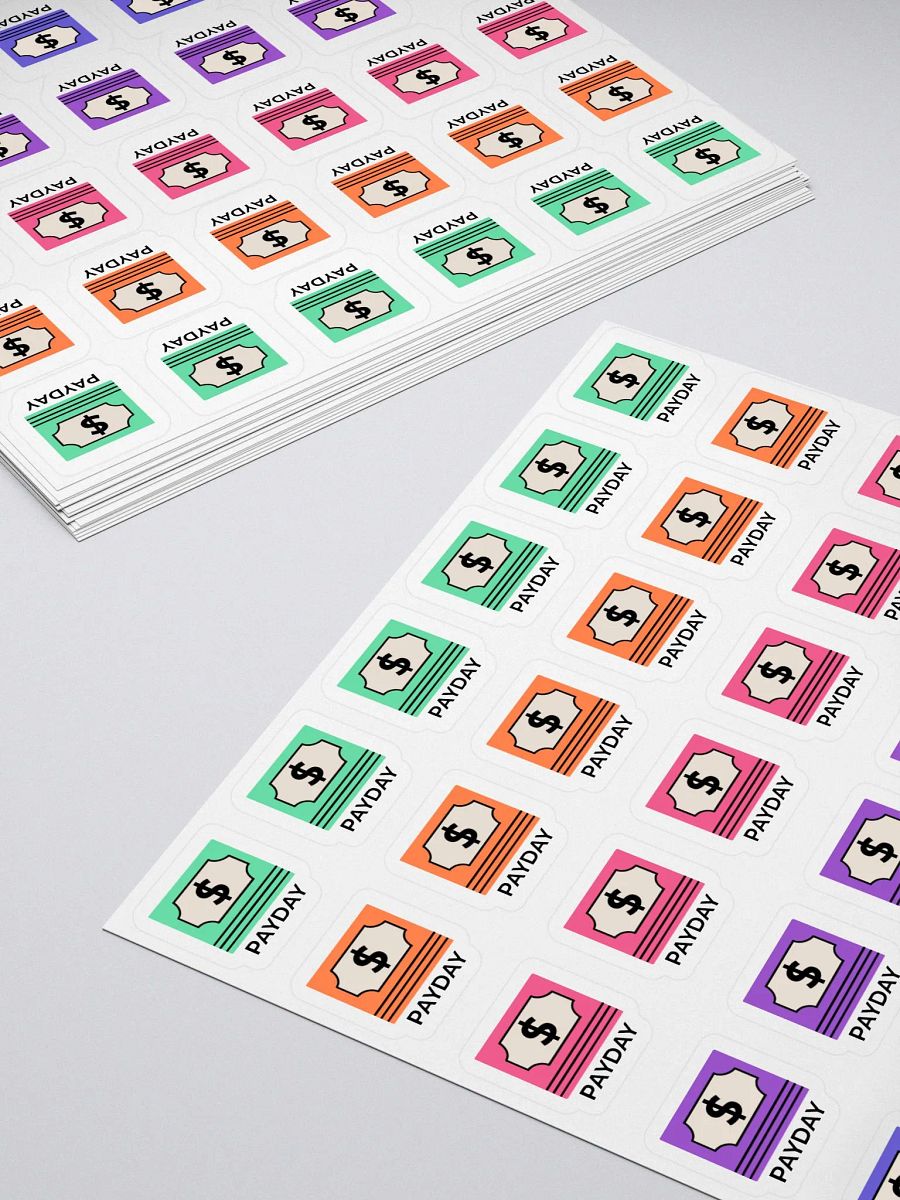 Payday Stickers – Hand-Drawn, Functional Planner Stickers for Bullet Journals, Work, and Office Organization product image (4)