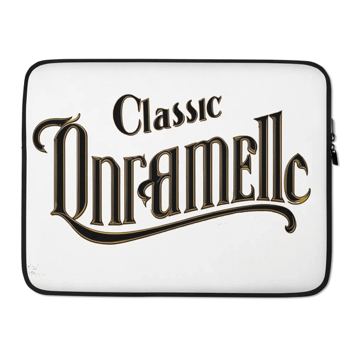 Vintage Elegance Laptop Sleeve product image (2)