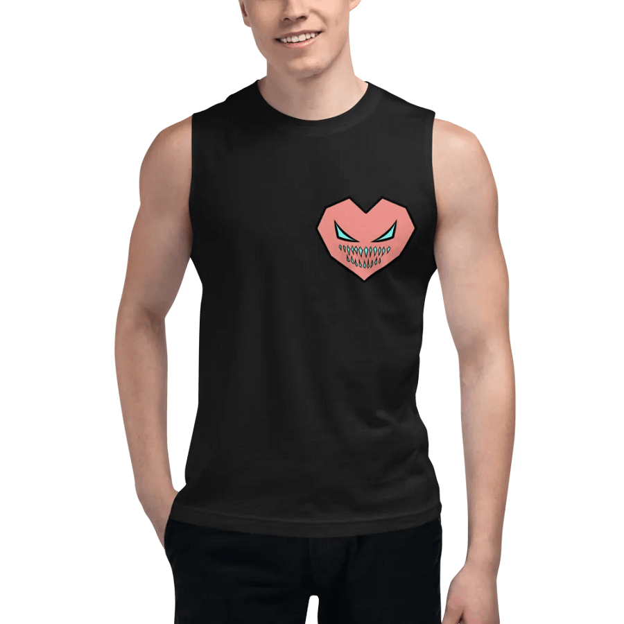 Happy Heart Muscle Tank product image (5)