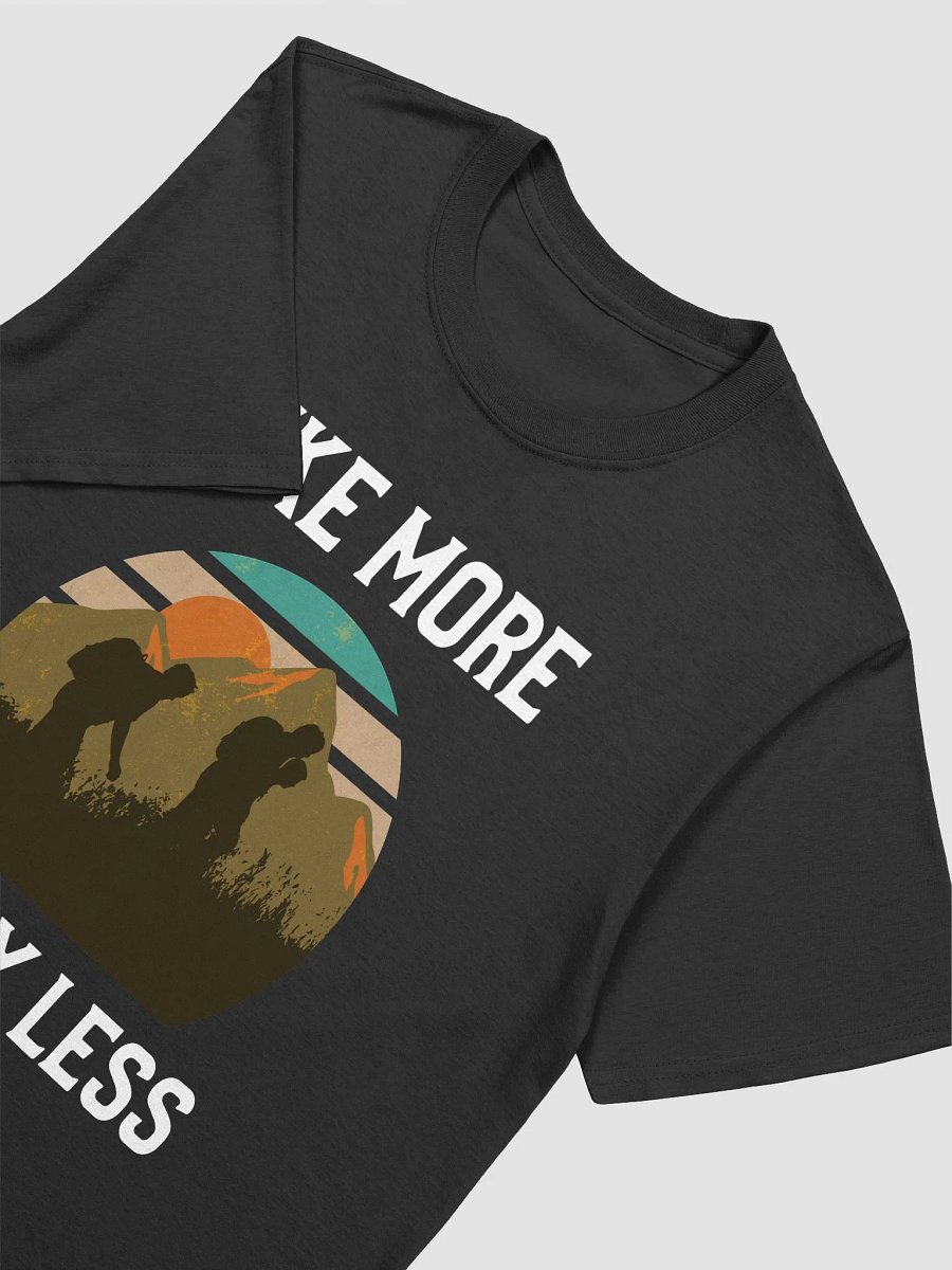 Hike more, worry less hiking t-shirt product image (3)
