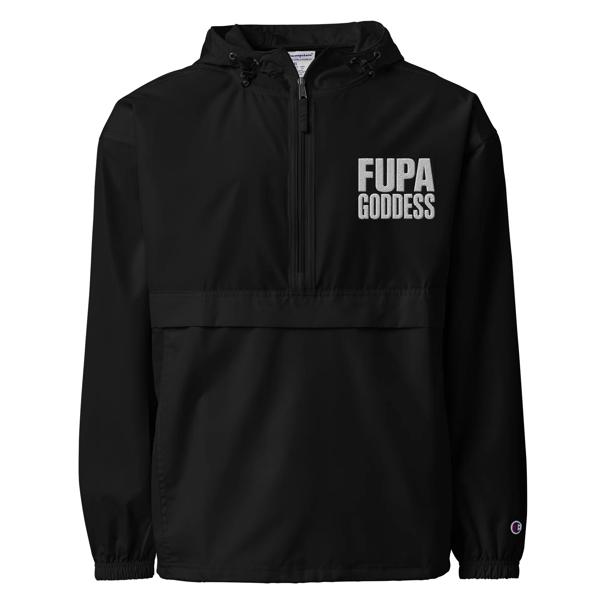 Champion jacket with embroidered logo product image (1)