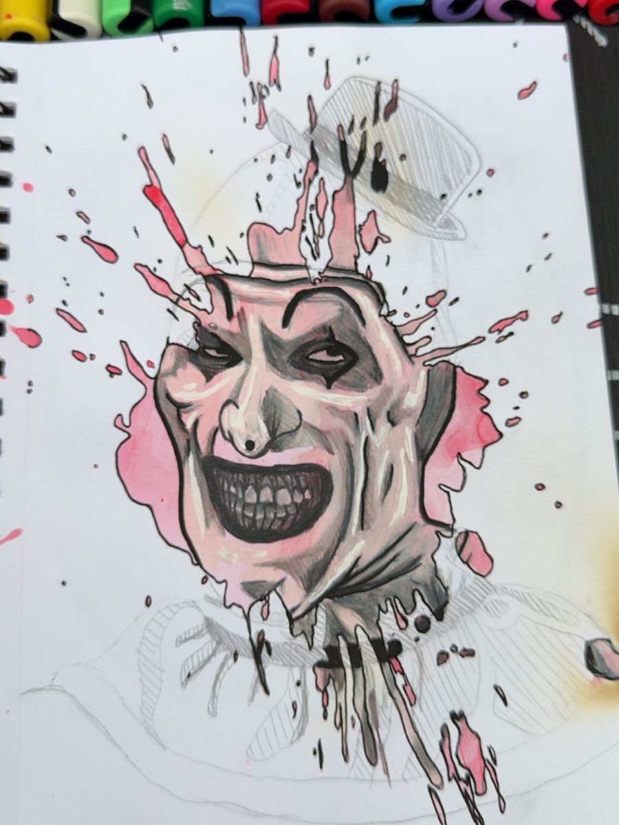 Art the clown in spill effect product image (1)