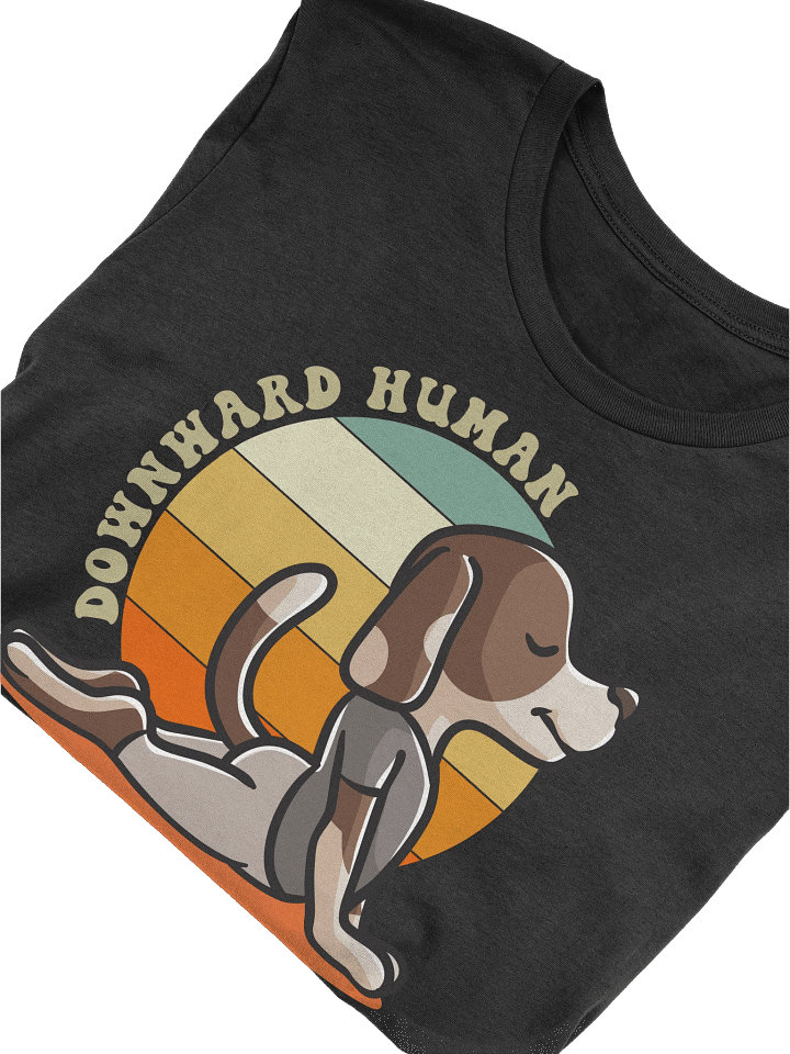 Downward Human Yoga T-Shirt product image (2)
