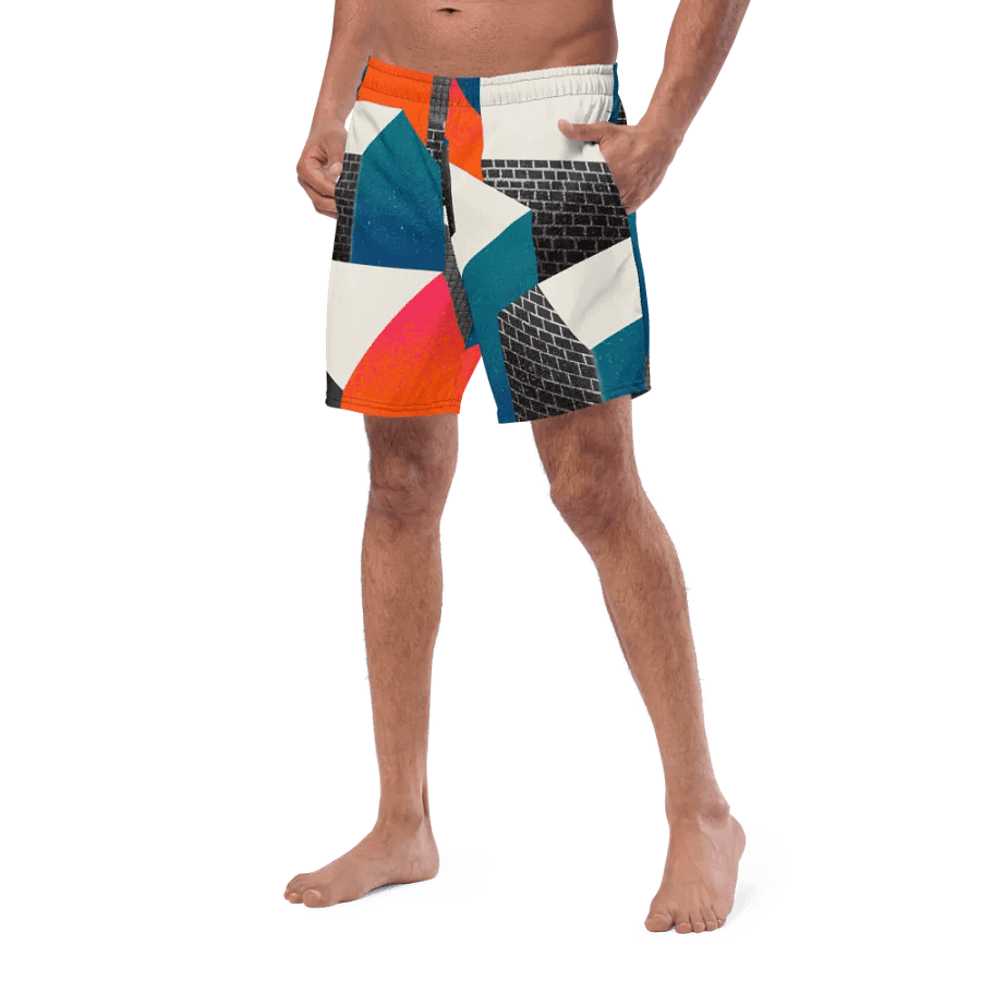 Urban Geometry All-Over Swim Trunks product image (12)