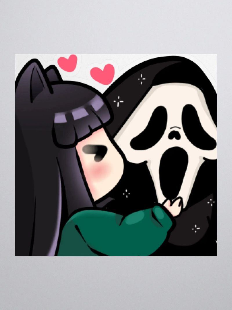 Knz x Ghostie Sticker