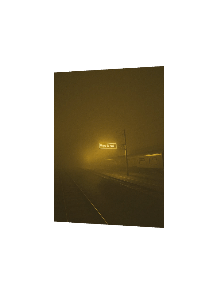 "Hope is real" Matte Poster product image (10)