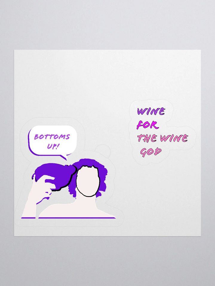 Dionysus Wine God Sticker Set product image (3)