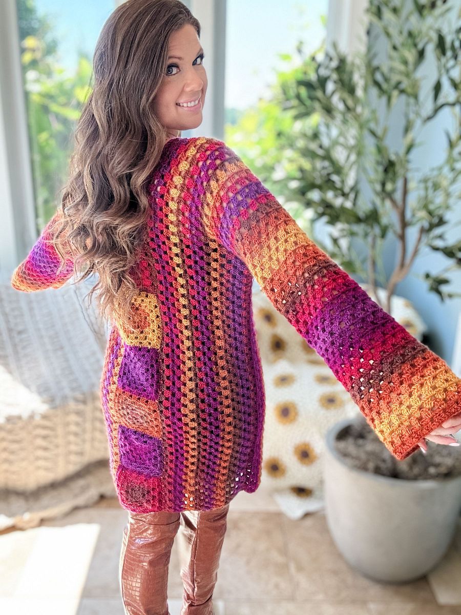 Retro Granny Dress Crochet Pattern product image (2)